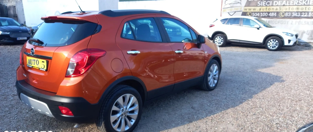 Opel Mokka cena 56900 przebieg: 112000, rok produkcji 2016 z Knurów małe 301